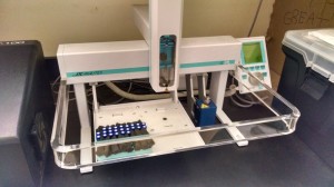 The autosampler for the Liquid-Water Isotope Analyzer.